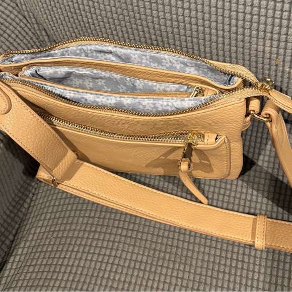 Crossbody bag Gold  Color Leather - Picture 4 of 8